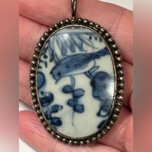 Ming Dynasty Vase Shard Pendant